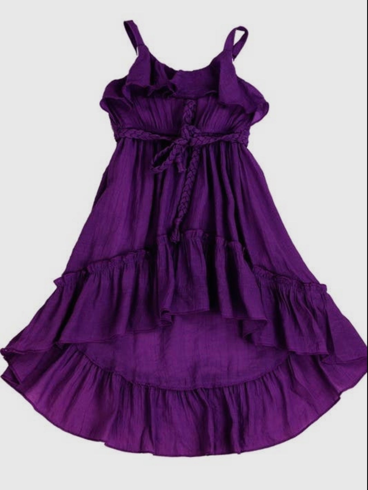 Rowan Hi-Lo Ruffled Dress.